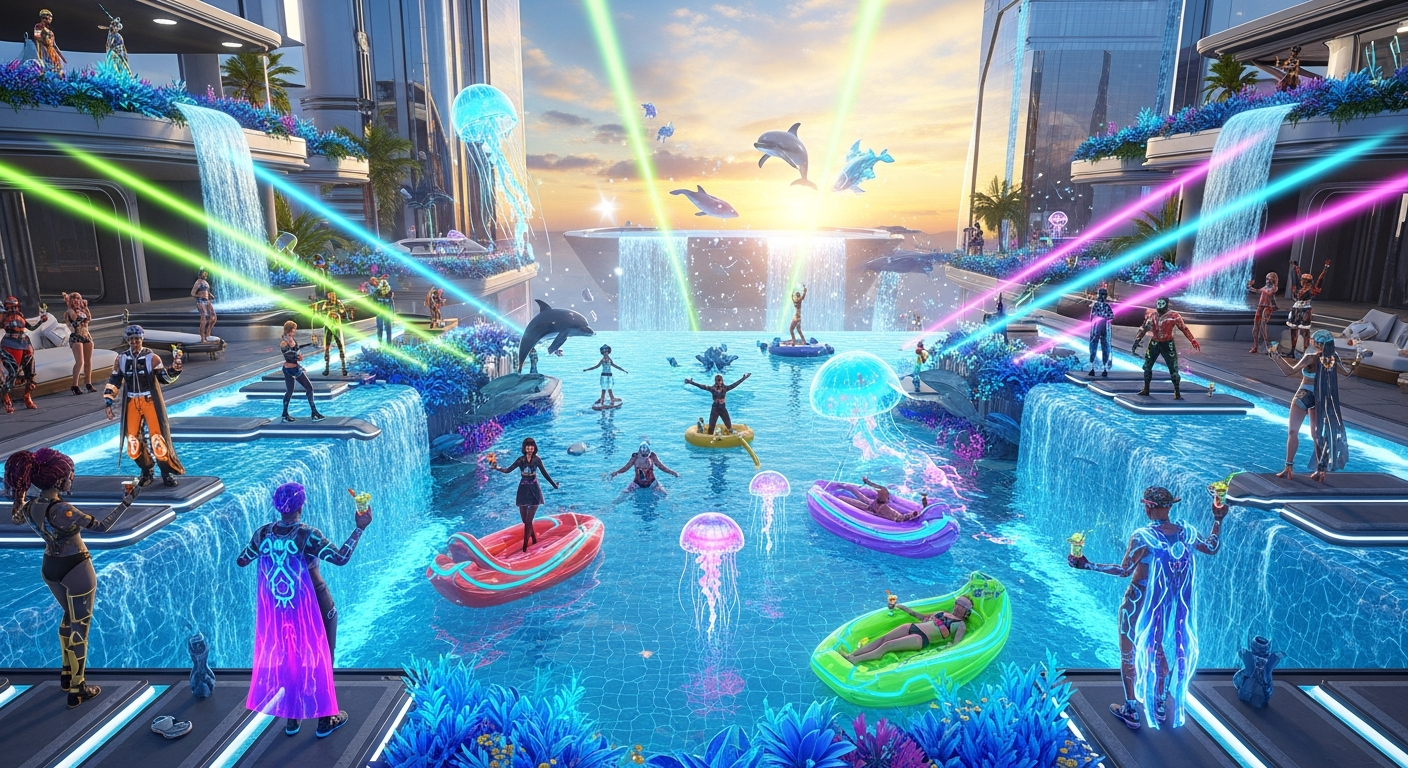 Alife Virtual Presents The Ultimate Summer Splash: An Exclusive Pool Party Event