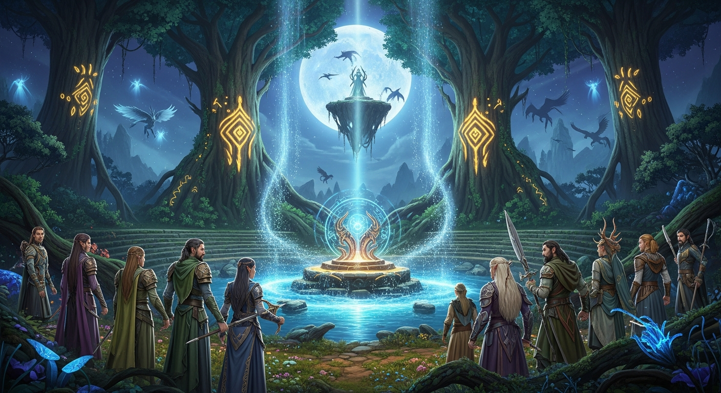 The Grand Elven Ritual: An Exclusive Mystic Forest Gathering