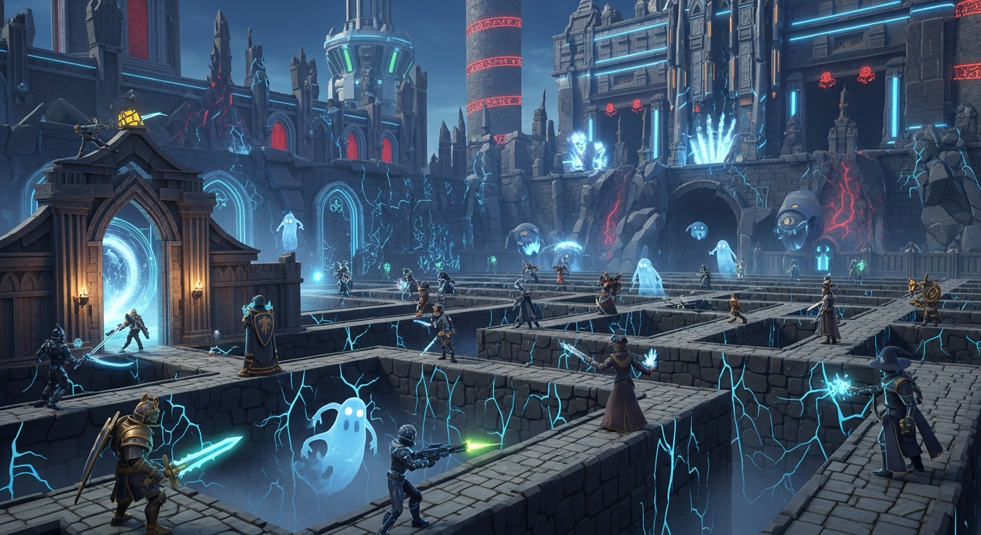 Grand Opening: Conquer the Massive Labyrinth of Lost Souls