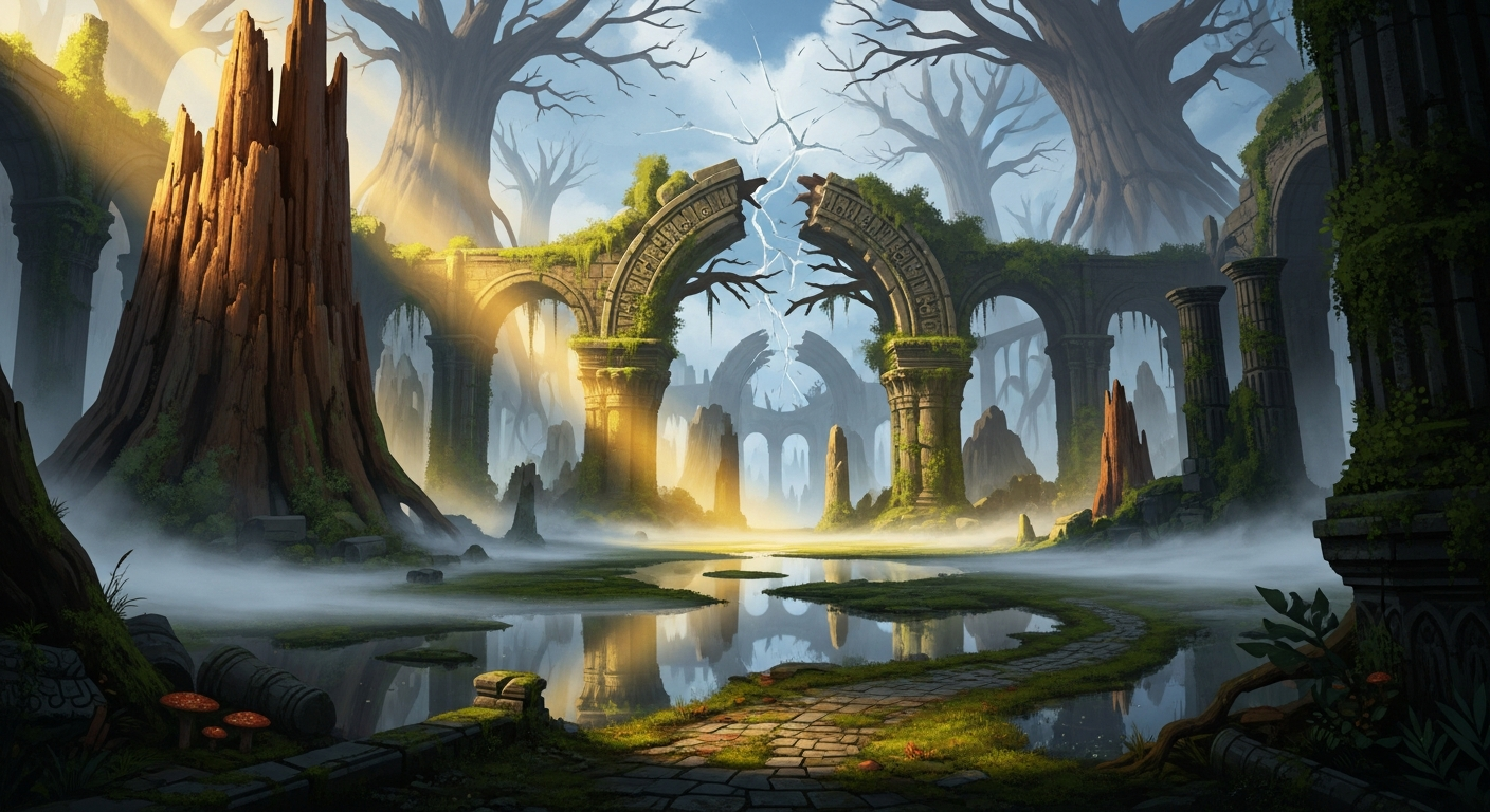 Ancient ruins exploration