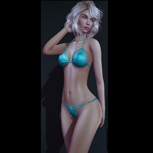 Beach fashion bikini style