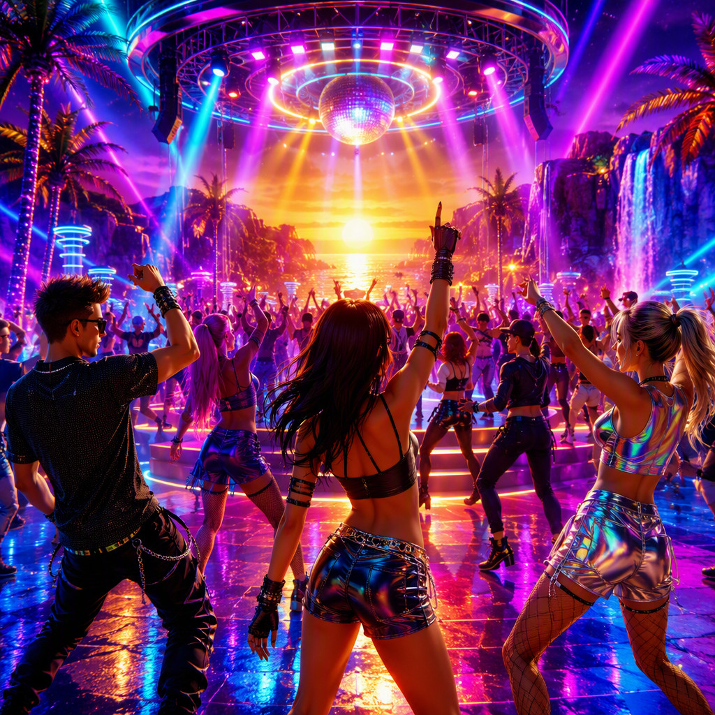 Rock Alife Dance Party in Noele - 8 Hours of Music, Fun & Good Vibes