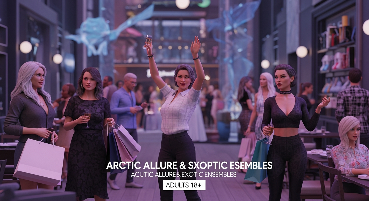 Arctic Allure & Exotic Ensembles: A Shopping Soiree