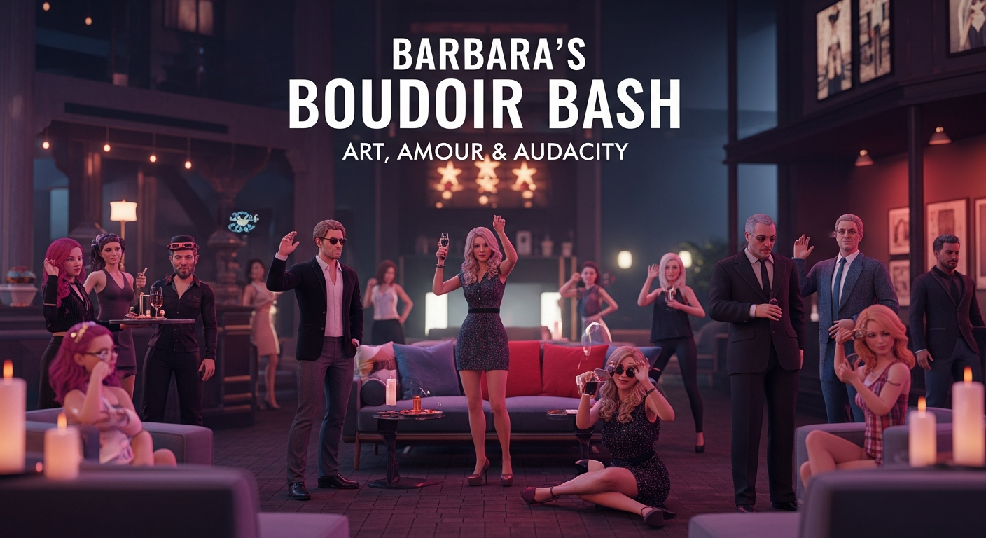 Barbara's Boudoir Bash: Art, Amour, and Audacity