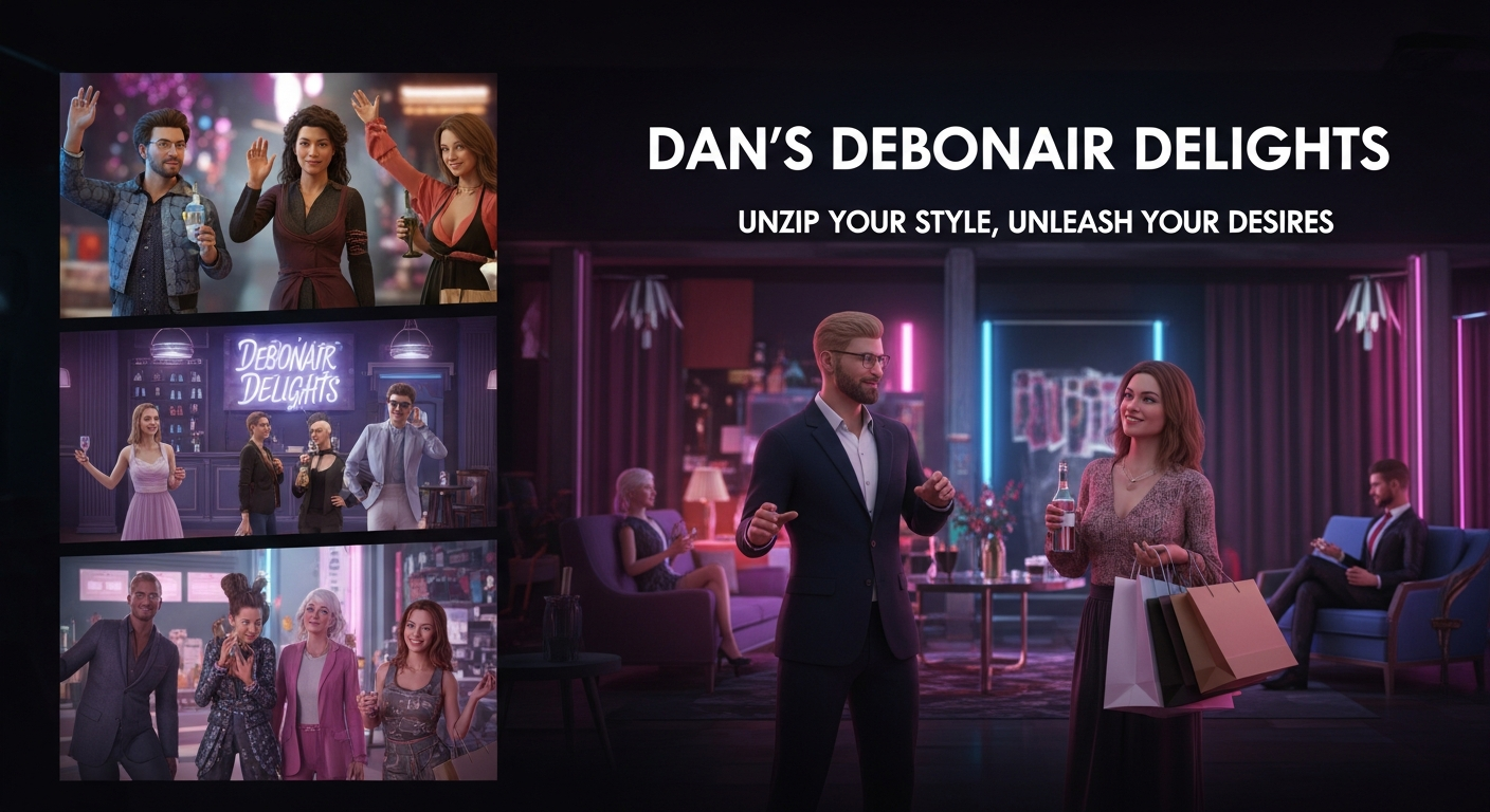 Dan's Debonair Delights: Unzip Your Style, Unleash Your Desires