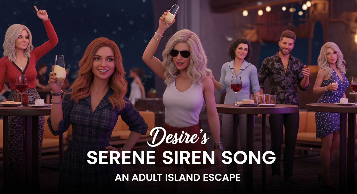 Desire's Serene Siren Song: An Adult Island Escape