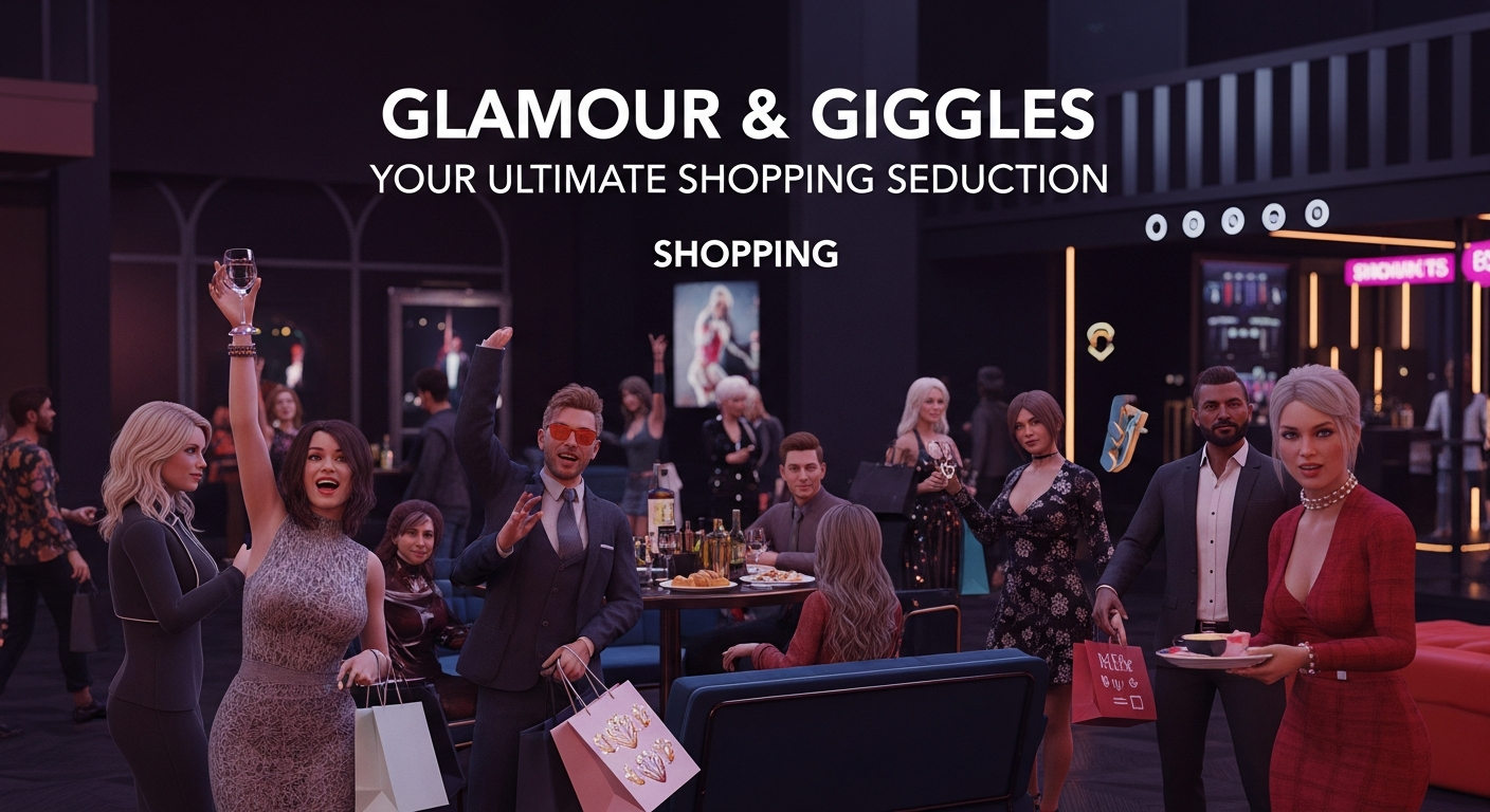 Glamour & Giggles: Your Ultimate Shopping Seduction