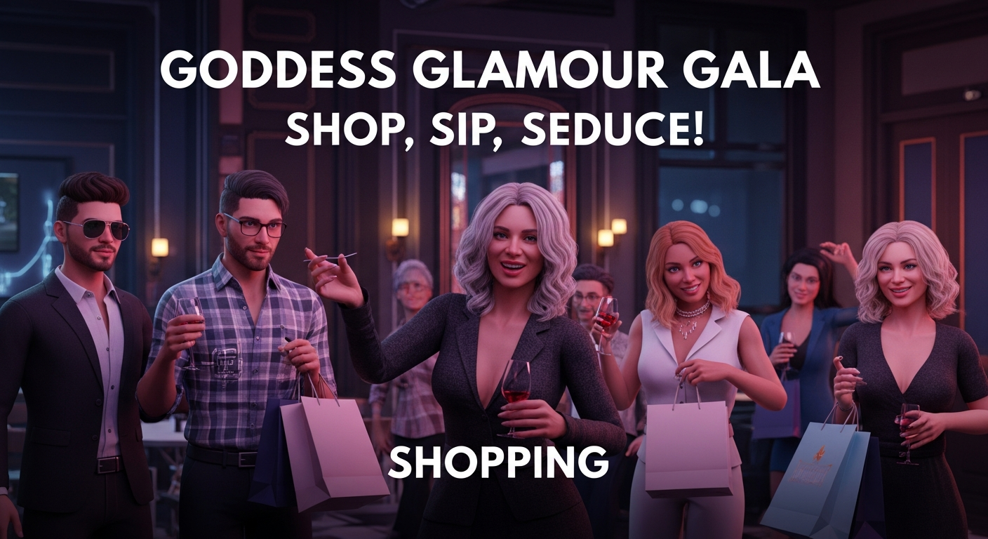 Goddess Glamour Gala: Shop, Sip, Seduce!
