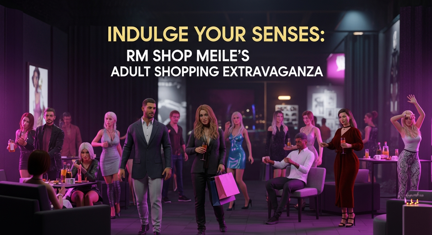 Indulge Your Senses: RM Shop Meile's Adult Shopping Extravaganza