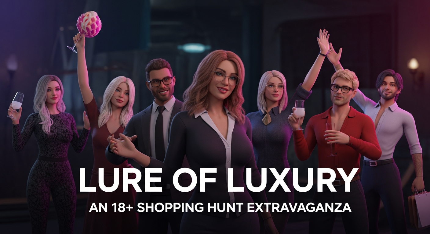 Lure of Luxury: An 18+ Shopping Hunt Extravaganza
