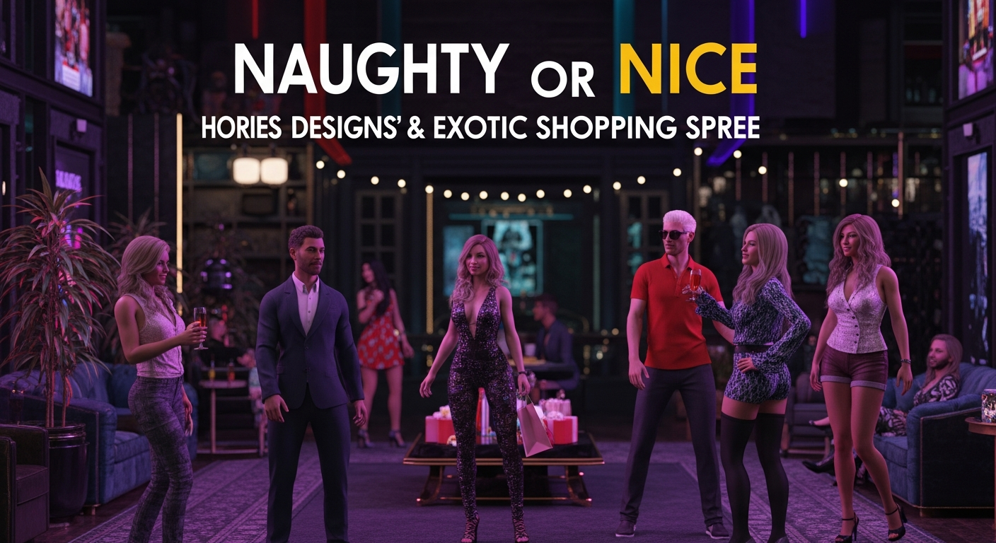 Naughty or Nice: Aries Designs' Holiday & Exotic Shopping Spree