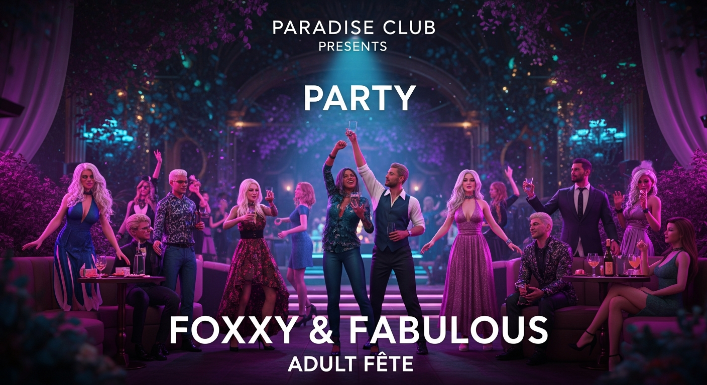 Paradise Club Presents: Foxxy & Fabulous Adult Fête