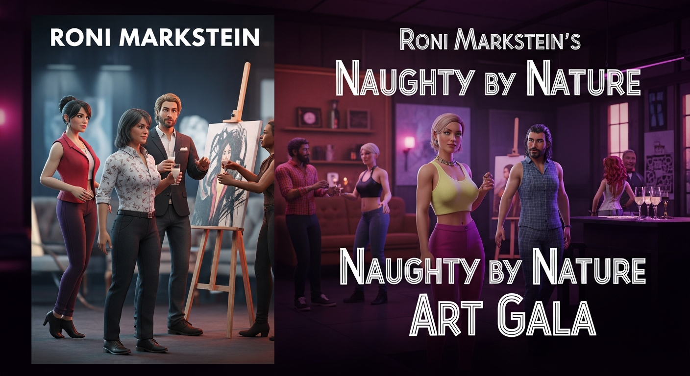 Roni Markstein's "Naughty by Nature" Art Gala