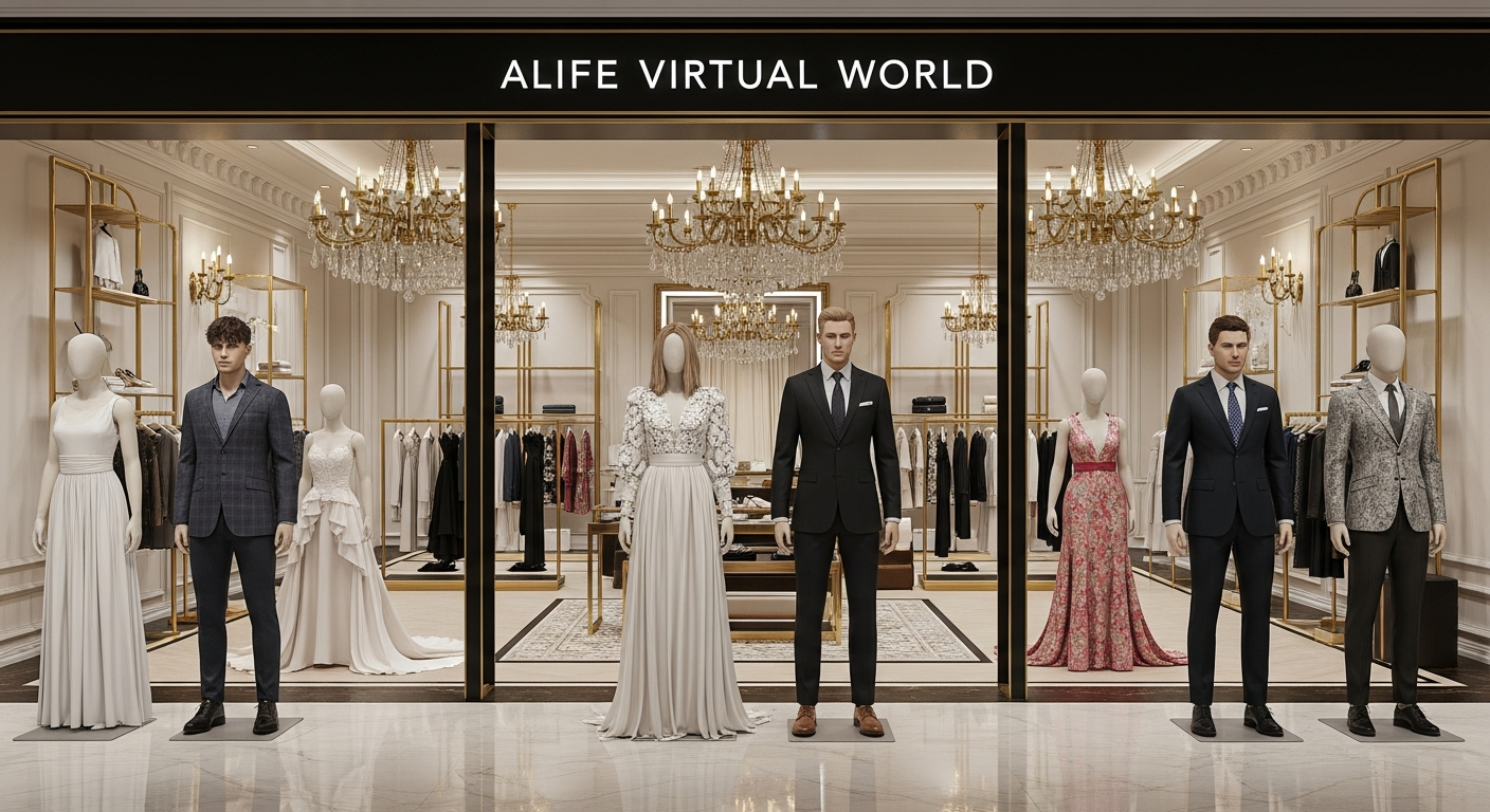 Lacryss Winter and Christmas Shop in Alife Virtual World