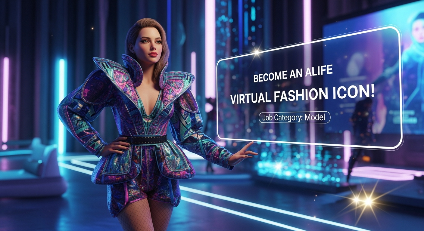 Become an Alife Virtual Fashion Icon!