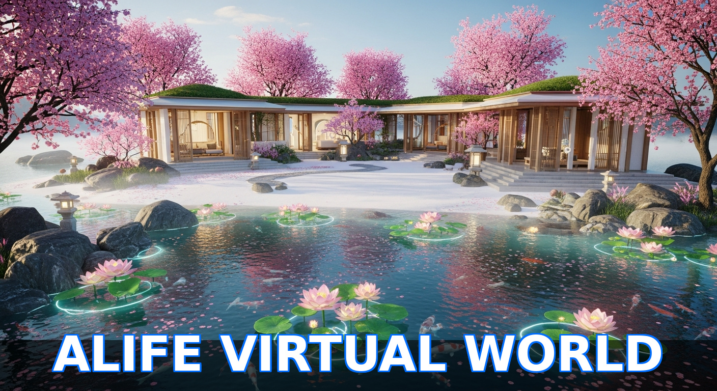 Mido Island in Alife Virtual World