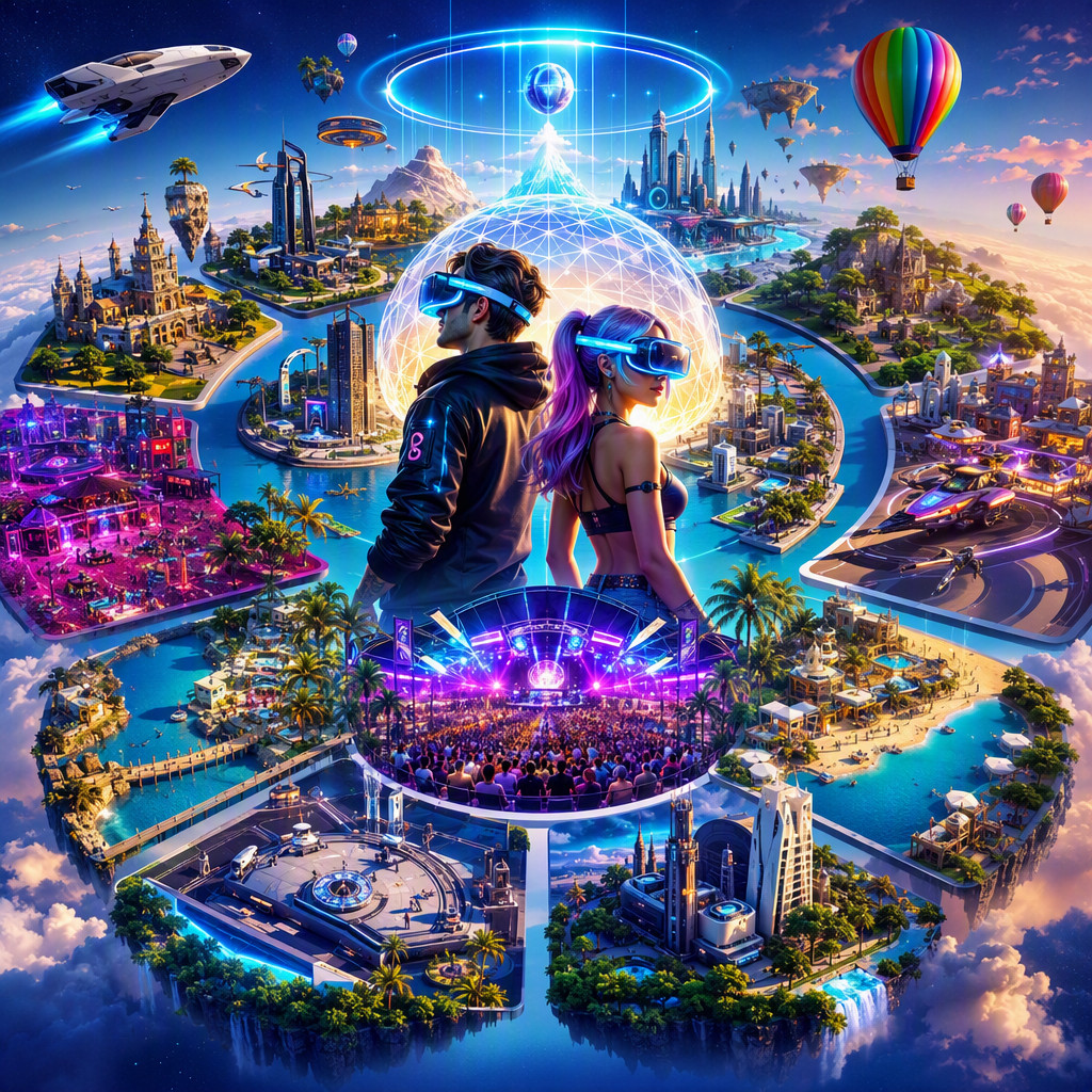 Metaverse Crossover Weekend Day II | 32 Sims, 9 Destinations, One Epic Experience