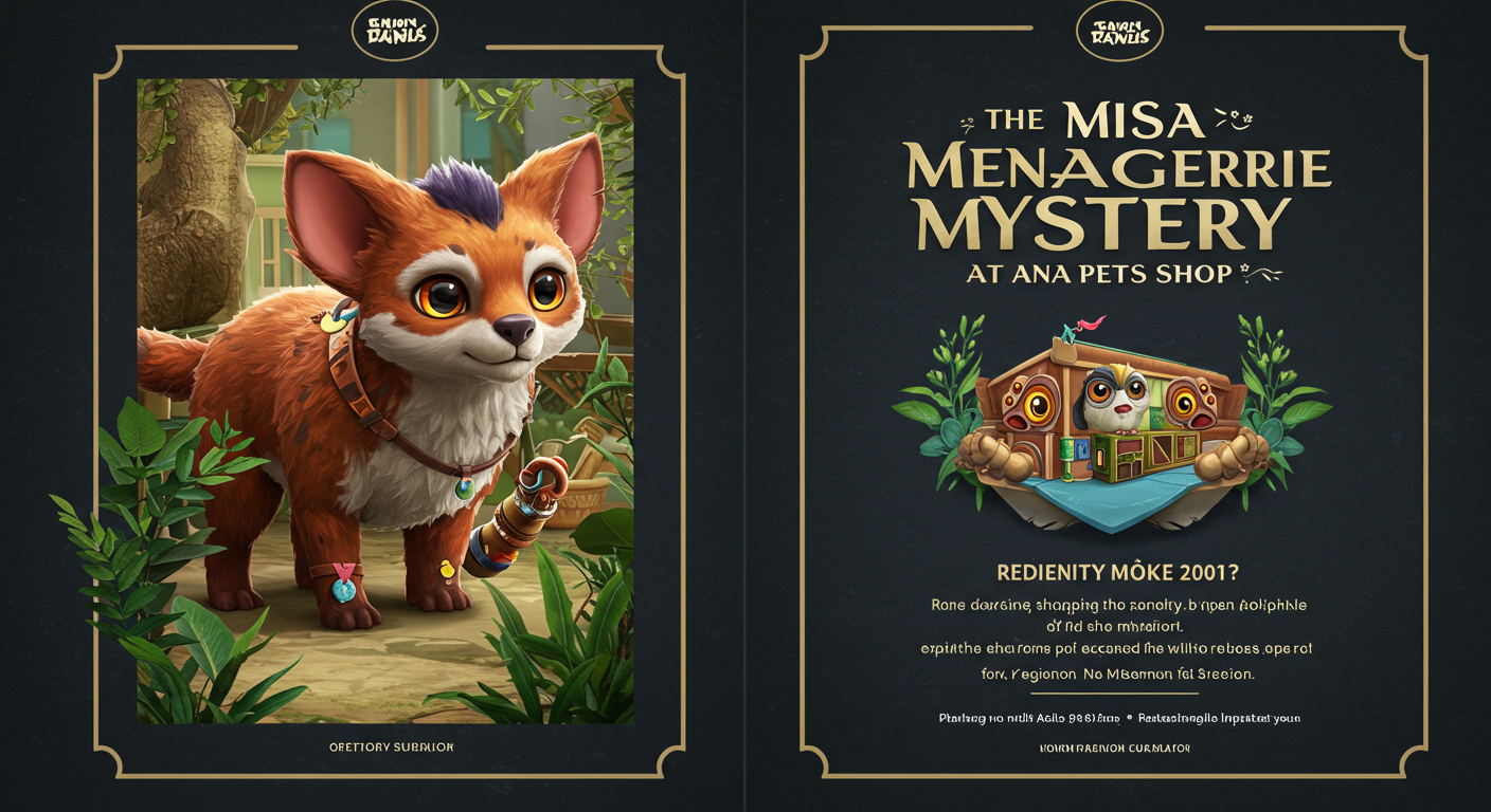 The Misa Menagerie Mystery at Ana Pets Shop