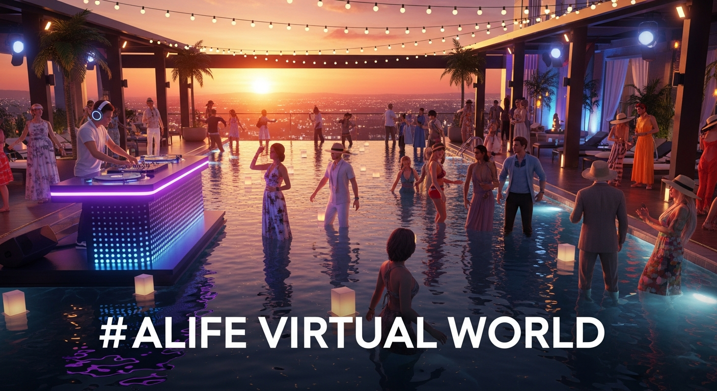 Virtual World Social Events